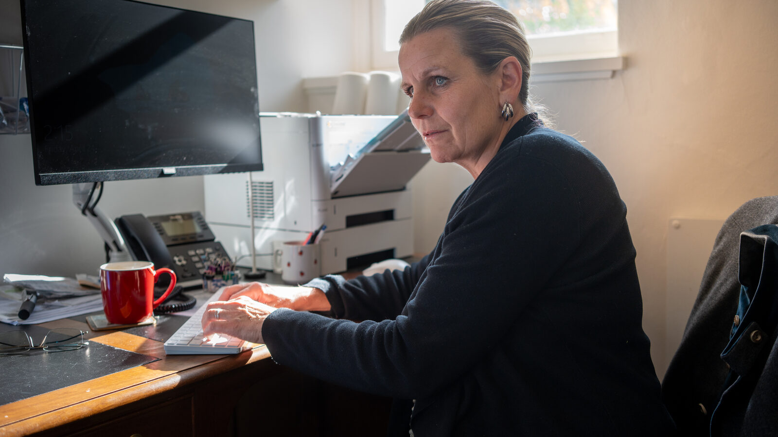 Taking a thorough health history with a patient